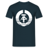 DDR Nostalgie Ostalgie Shirt Hammer Zirkel Ehrenkranz T-Shirt - Navy