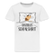 Hund im Bett Offizielles Schlafshirt Lustiges Teenager Premium T-Shirt - weiß