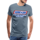 Mechaniker Shirt Hubraum du bist nicht du wenn du Elektro fährst T-Shirt - Blaugrau