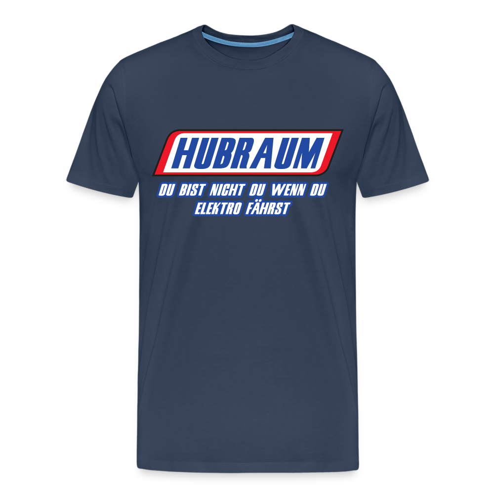 Mechaniker Shirt Hubraum du bist nicht du wenn du Elektro fährst T-Shirt - Navy