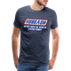Mechaniker Shirt Hubraum du bist nicht du wenn du Elektro fährst T-Shirt - Blau meliert