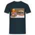 Holy Aperoli Shirt Lustiges Papst Meme T-Shirt - Navy