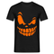 Halloween Shirt Kürbis Gesicht Lustiges Kostüm T-Shirt - Schwarz