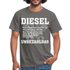 Diesel statt Elektro Shirt Diesel Unbezahlbar Lustiges T-Shirt - Graphit