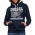 Diesel statt Elektro Hoodie Diesel Unbezahlbar Lustiger Hoodie - Navy/Grau meliert