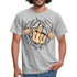 Mittelfinger Shirt Der Super Mittelfinger Lustiges T-Shirt - Grau meliert