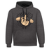 Mittelfinger Hoodie Der Super Mittelfinger Lustiger Hoodie - Anthrazit/Schwarz