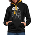 Sensenmann - Ich wollte schon immer was mit Menschen machen Lustiger Hoodie - Schwarz/Gold