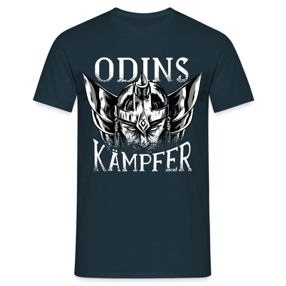 Wikinger Shirt - Odins Kämpfer Viking T-Shirt - Navy