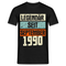 Geburtstags Shirt Legendär seit September 1990 Geschenk T-Shirt - Schwarz