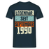 Geburtstags Shirt Legendär seit September 1990 Geschenk T-Shirt - Navy