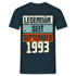 Geburtstags Shirt Legendär seit September 1993 Geschenk T-Shirt - Navy
