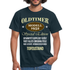 70. Geburtstag Oldtimer Modell 1952 Geschenk T-Shirt - Navy