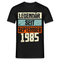 Geburtstags Shirt Legendär seit September 1985 Geschenk T-Shirt - Schwarz