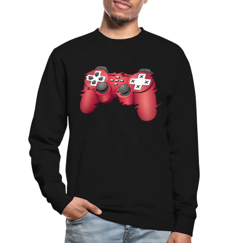 Gaming Shirt Game Controller Game Pad Lustiges Geschenk Pullover - Schwarz