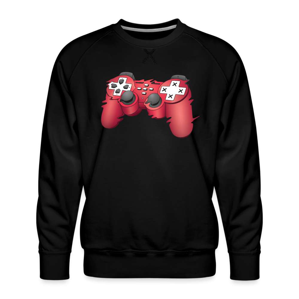 Gaming Shirt Game Controller Game Pad Lustiges Geschenk Premium Pullover - Schwarz