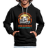 Alter Mann mit Camper Wohnmobil Womo Lustiger Hoodie - Schwarz/Grau meliert