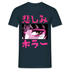 Anime Shirt Japanisch Anime Design T-Shirt - Navy