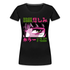 Anime Shirt Japanisch Anime Design Frauen Premium T-Shirt - Schwarz