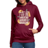 Wenn Dir das Leben Zitronen gibt mach Margarita draus - Frauen Hoodie - Bordeaux