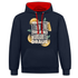 Wenn Dir das Leben Zitronen gibt mach Margarita draus - Hoodie - Navy/Rot