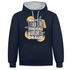 Wenn Dir das Leben Zitronen gibt mach Margarita draus - Hoodie - Navy/Grau meliert