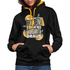 Wenn Dir das Leben Zitronen gibt mach Margarita draus - Hoodie - Schwarz/Gold