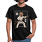 Karate Affe - Lustiger Affe Karate Meister T-Shirt - Schwarz