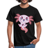 Süßes Axolotl Gaming - T-Shirt - Schwarz