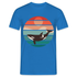 Orca Reto Design - Orca Wahl T-Shirt - Royalblau