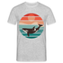 Orca Reto Design - Orca Wahl T-Shirt - Grau meliert