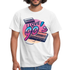 Kind der 90er Jahre Retro Kassette Love 90s - T-Shirt - weiß