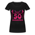 50. Geburtstag - Teufelchen - So gut kann man mit 50 aussehen Geschenk Frauen Premium T-Shirt - Schwarz