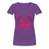 50. Geburtstag - Teufelchen - So gut kann man mit 50 aussehen Geschenk Frauen Premium T-Shirt - Lila