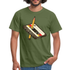 Retro Kassette Bleistift Lustiges T-Shirt - Militärgrün