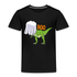Halloween Kostüm Shirt T-Rex Gespenst Lustiges Kinder Premium T-Shirt - Schwarz