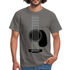 Gitarre Gitarrist Musik T-Shirt - Graphit