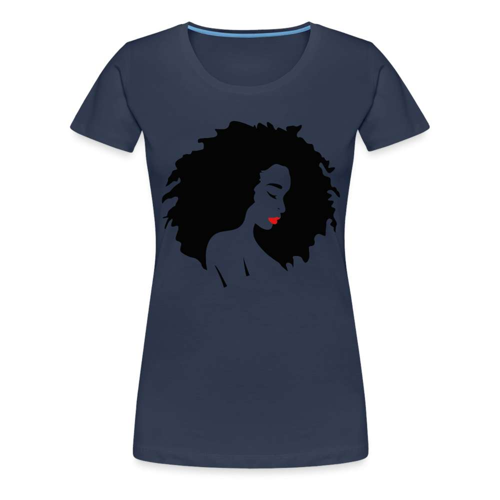 Black Power Melanin Farbige Frauen Power Gleichheit Frauen T-Shirt - Navy