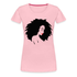 Black Power Melanin Farbige Frauen Power Gleichheit Frauen T-Shirt - Hellrosa