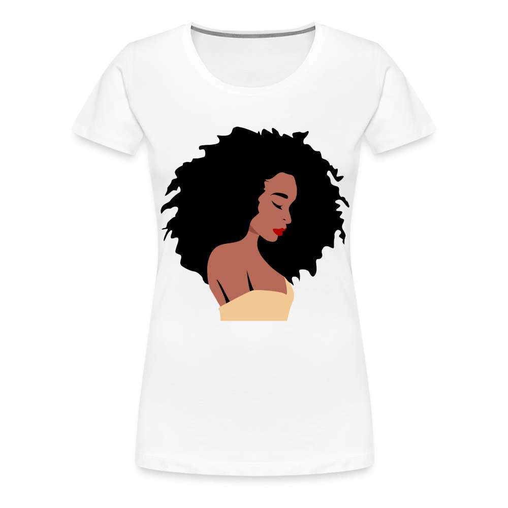 Black Power Melanin Farbige Frauen Power Gleichheit Frauen T-Shirt - weiß