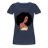 Black Power Melanin Farbige Frauen Power Gleichheit Frauen T-Shirt - Navy