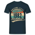 40. Geburtstag Awesome Since Oktober 1982 Limited Edition Geschenk T-Shirt - Navy