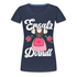 Damen Trachtenshirt Ersatz Dirndl T-Shirt Passend für Oktoberfest Frauen Premium T-Shirt - Navy