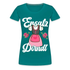 Damen Trachtenshirt Ersatz Dirndl T-Shirt Passend für Oktoberfest Frauen Premium T-Shirt - Divablau