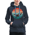 Orca Reto Design - Orca Wahl Frauen Premium Hoodie - Navy