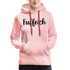 Fuffzich 50. Geburtstag Geschenk  Frauen Premium Hoodie - Kristallrosa