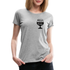 Wein Liebhaberin Wein ist meine Therapie  Frauen Premium T-Shirt - Grau meliert