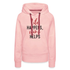 Wein Liebhaberin Life Happens Wine Helps Frauen Premium Hoodie - Kristallrosa