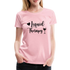 Wein Liebhaberin Liquid Therapy Frauen Premium T-Shirt - Hellrosa
