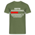 Lustiger Spruch Kritik angenommen Leck Mich Am Ar*** T-Shirt - Militärgrün